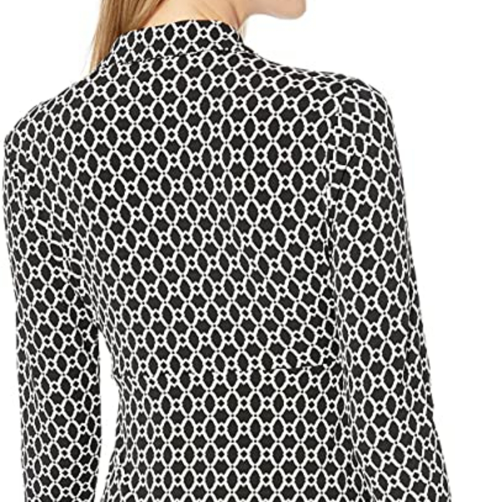 Geometric patterned Maternity dress